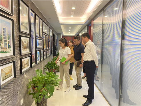 【簡訊】美國Emerson西安產(chǎn)業(yè)園項(xiàng)目管理層到立豪集團(tuán)考察