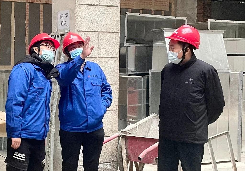 一手抓防疫，一手抓生產(chǎn)！立豪集團(tuán)董事長(zhǎng)赴陜藥集團(tuán)山海丹醫(yī)院項(xiàng)目督導(dǎo)檢查